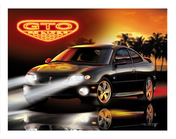 2004 Black GTO 5.7L No Scoop